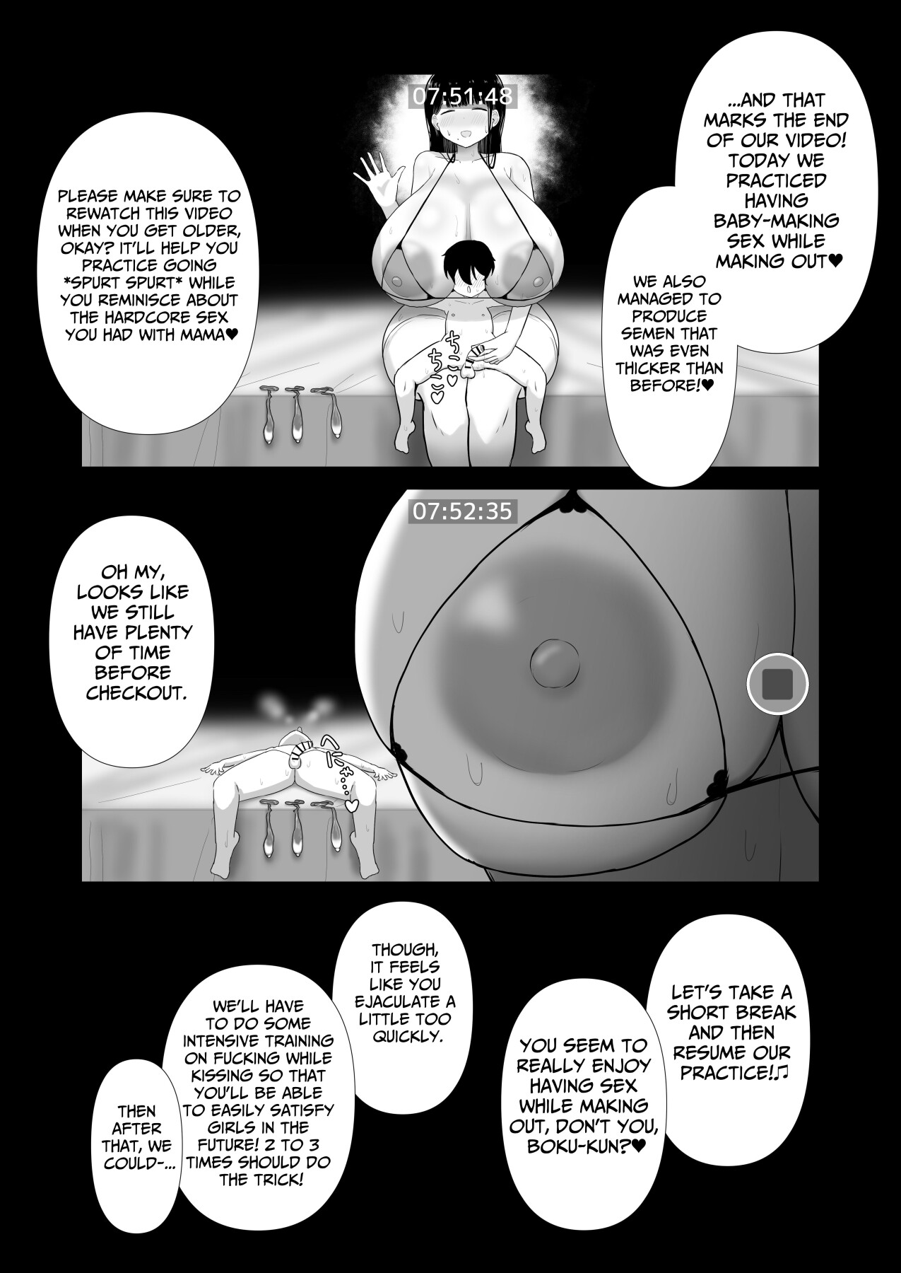 Hentai Manga Comic-A Gentle Mommy Who Secretly Makes Babies With Her Daughter's Childhood Friend-Read-37